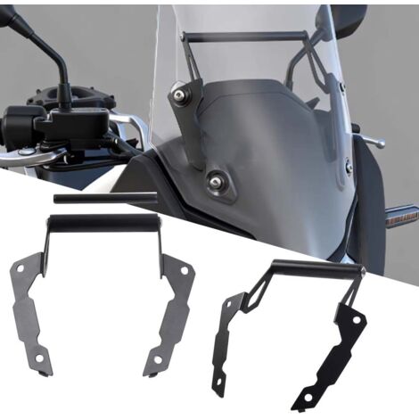 Support de navigation de pare-brise compatible avec Honda XL750 TRANSALP, barre transversale et support de téléphone étendu