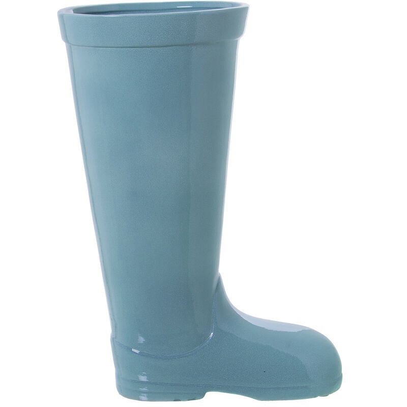 Porte-parapluie en céramique Blue Boot 32X18X45 Cm