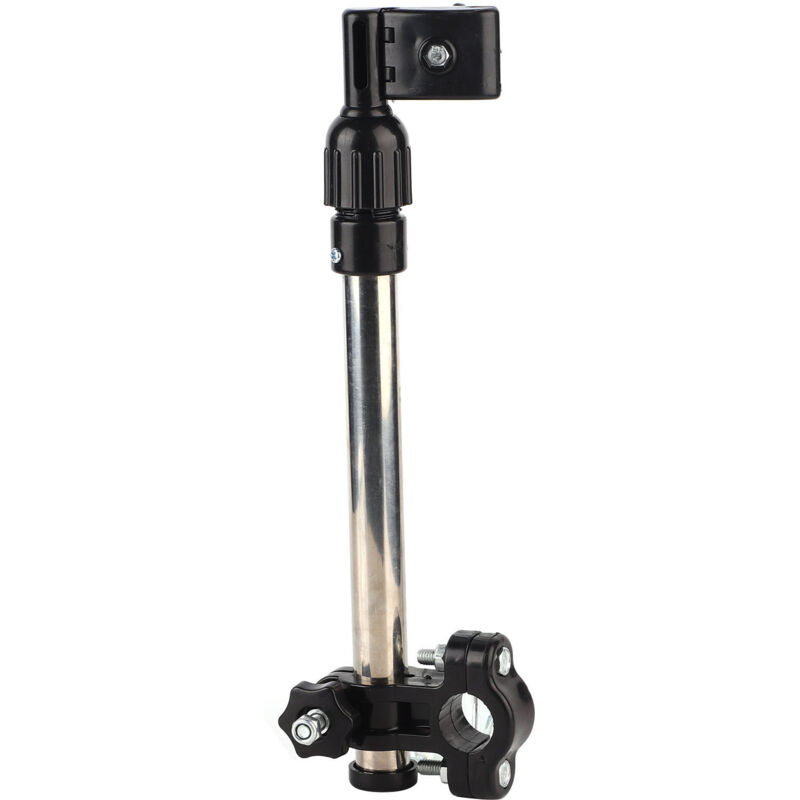 Support de parapluie extensible en acier inoxydable, pour vélo, fauteuil roulant, poussette, landau, Support de montage