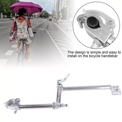 Support de parapluie renforcé pour vélo, porte-parapluie pour vélo, support de pare-soleil pour véhicule électrique, support de fixation, base