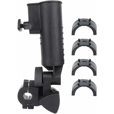Support de parapluie universel de luxe, accessoire de golf, mains libres, support de parapluie pour chariot de golf/support de parasol