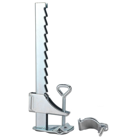Support de Parapluie Universel en Alliage d'Aluminium avec Pince pour Balcon, Table, Banc et Rampe de Terrasse