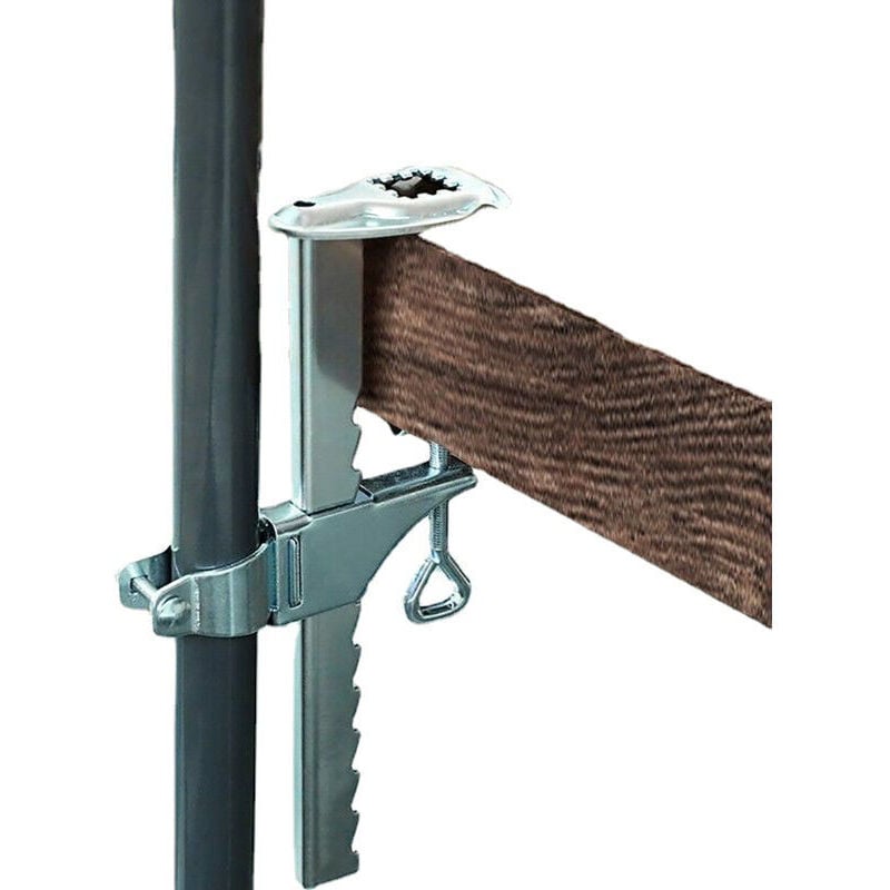 Tigrezy Support de Parasol en Acier galvanisé - Support de Balcon pour parasols - Support de Parasol pour Balcon (Ø 25-32mm - 01 pièces)