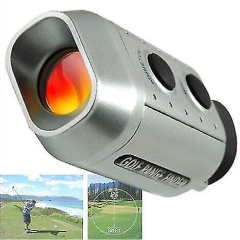 Support de parcours de golf 1 100 yards / 1 000 m, support de support professionnel 6x/7x pour le stockage, chargement USB