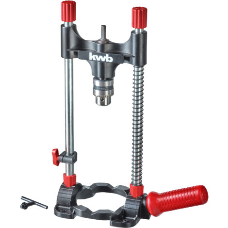 Support de perçage kwb Bohrmobil argent 45 à 90 degrés