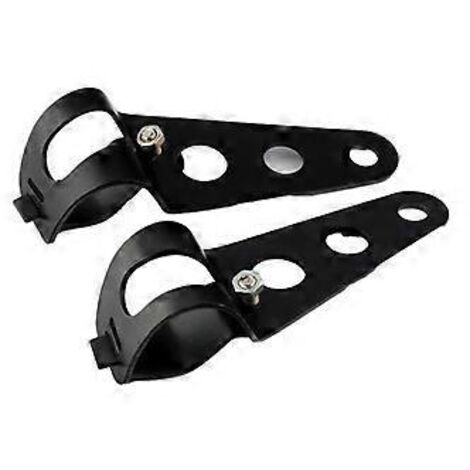 Support de phare avant fixe vintage pour pièces de moto