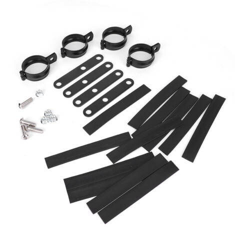 Support de phare de moto noir, pince de montage de fourche, accessoire universel adapté pour Yamaha 34-41mm