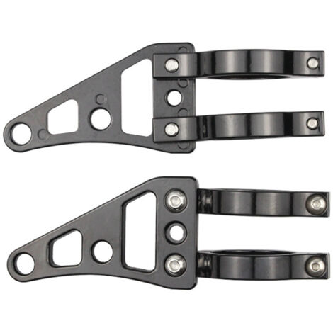 Support de phare de moto rétro, support de phare avant pour amortisseur, support de phare Harley 41 mm en alliage d'aluminium