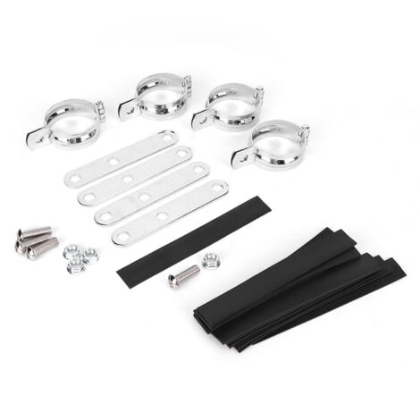 Support de Phare de Moto, Support de Montage de Phare Support de Montage de Moto pour Accessoire Universel pour Moto (41-51mm)