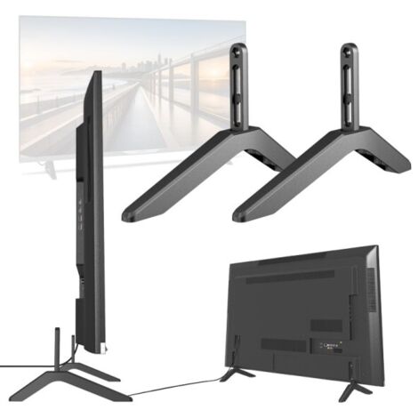 Support de pied universel pour téléviseur Samsung de 32 à 65 pouces