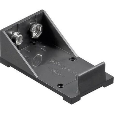 Support de pile 1x 6LR61 (9 V) Goobay 10878 raccordement à souder (L x l x H) 54 x 29 x 20 mm X39987