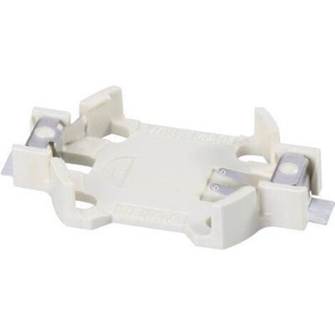 Support de pile bouton CR 2032 Renata 701116 horizontal, montage en surface CMS X37859