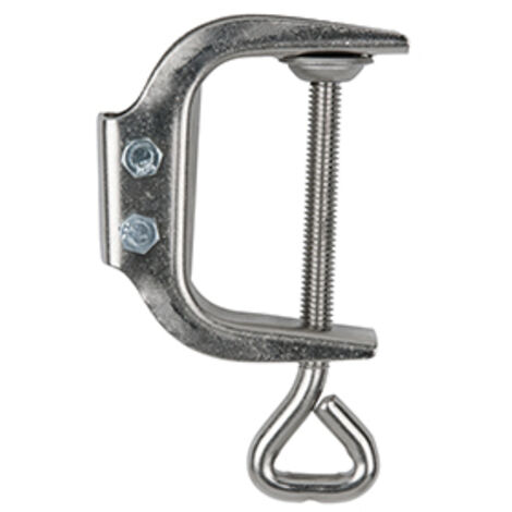 support de pince étau. se fixe sur notre pince étau 9208556. fonctionne comme un serre-joint. peut servir d'étau lors d'un dépan