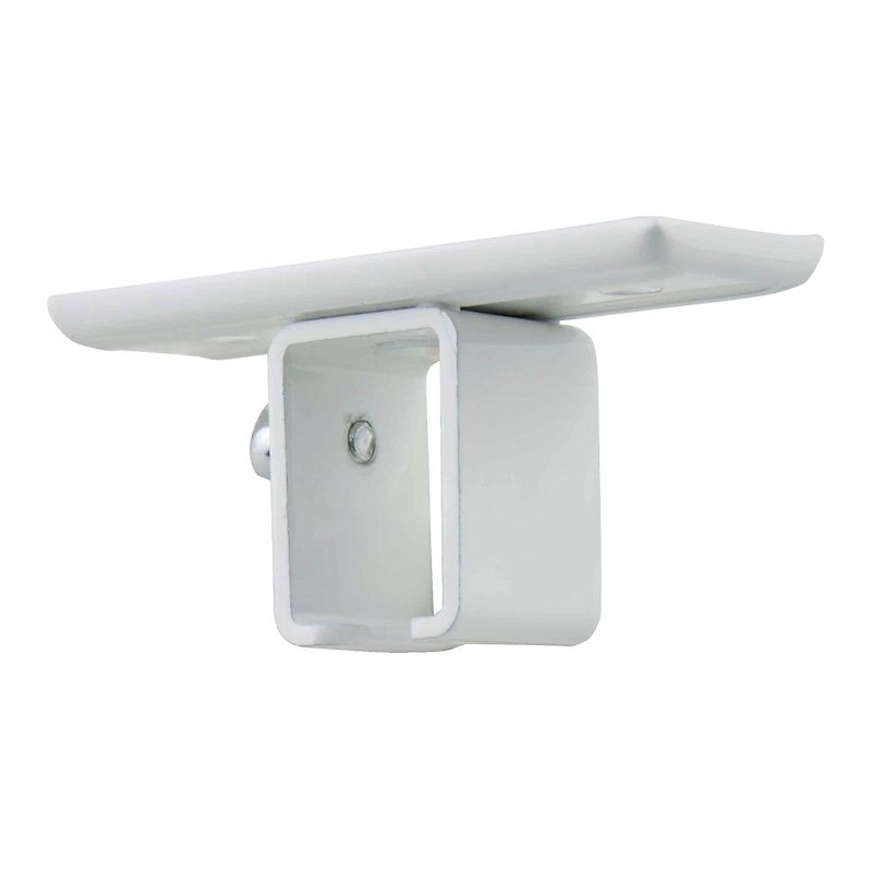 Support de plafond à platine Duralac - en aluminium - finition blanc Boulet