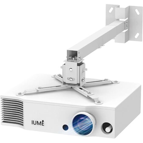 Support de plafond pour projecteur, bras télescopique réglable en acier inoxydable, support de plafond pour réunions scolaires et de bureau