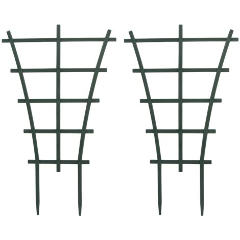 Support de Plantes Grimpantes en Plastique Trellis Stand - Modèle PP, Robuste, pour Vines de Fleurs 56g (2 Supports)