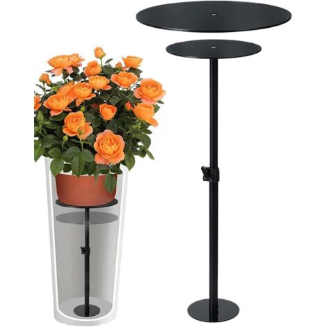 Support de plantes pour pots intérieurs - Hauteur réglable - Pour plantes -