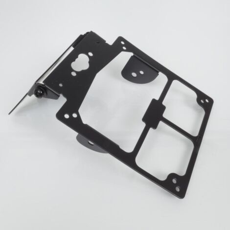 Support de plaque d immatriculation One pour Solex acier noir