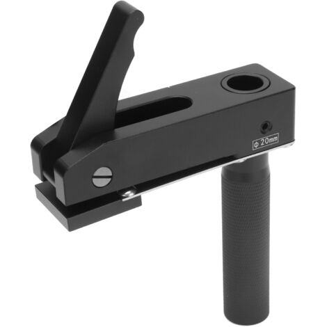 Support de plaque de pressage en alliage d'aluminium à 3 vitesses ajustable pour serrage, 20mm