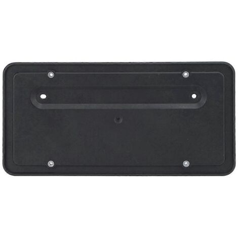 Support de plaque d'immatriculation arrière 109684400B pour noir