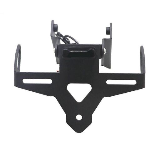 Support de plaque d'immatriculation arrière pour moto