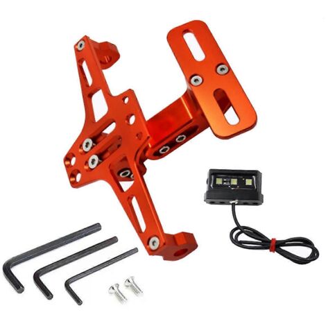 Support de plaque d'immatriculation arrière pour moto MT07 MT09