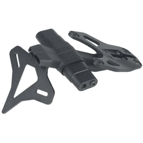 Support de plaque d'immatriculation court pour pot d'échappement arrière de moto --