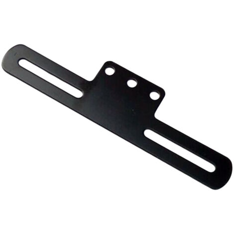 Support de plaque d'immatriculation de moto, support de feu arrière, support de plaque d'immatriculation
