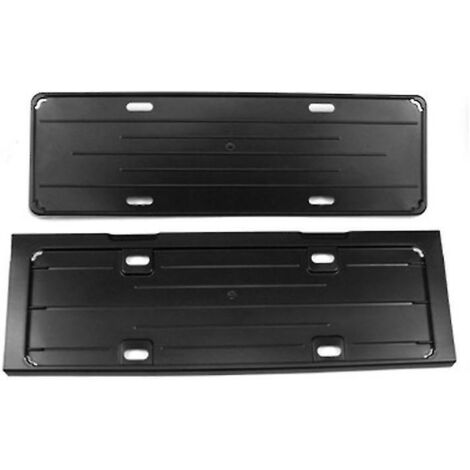 Support de plaque d'immatriculation de voiture pour joint 2022 Cadre de plaque d'immatriculation Abs (Bl