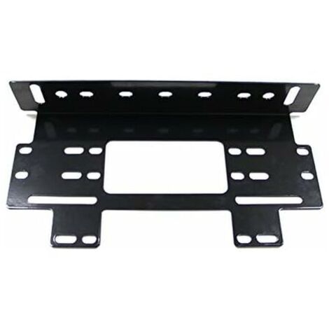 Support de plaque d'immatriculation pour pare-chocs avant de voiture SKUNTUGUANG - pour les feux tout-terrain, les feux de travail à LED, les barres lumineuses à LED, etc.