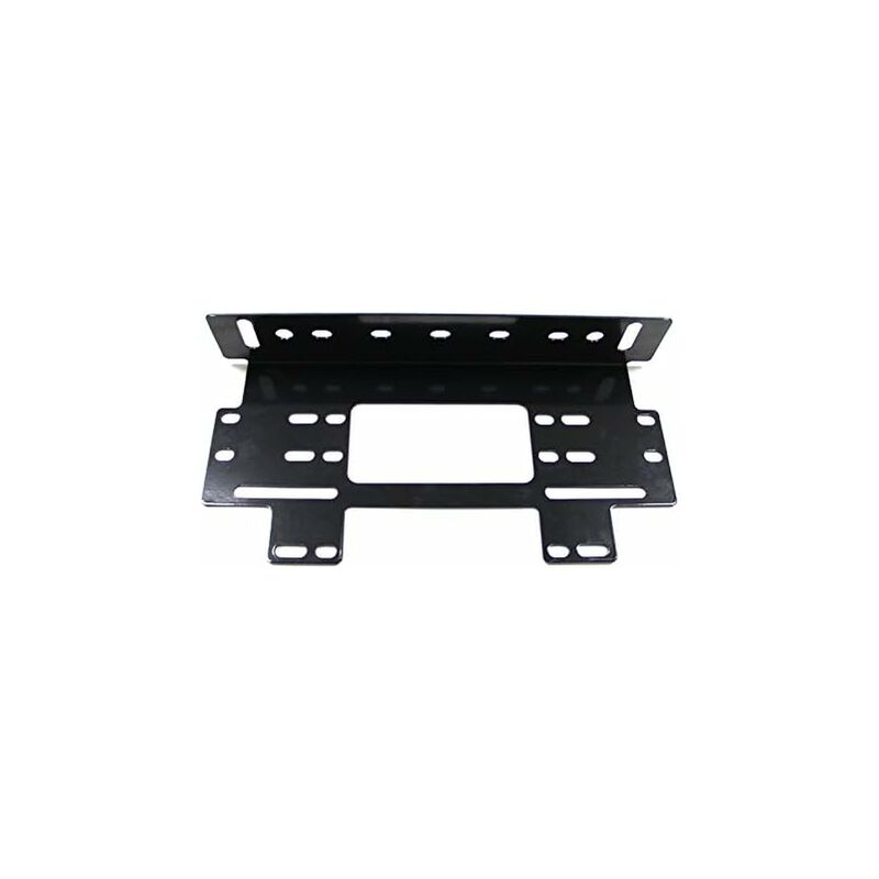 Support de plaque d'immatriculation pour pare-chocs avant de voiture SKUNTUGUANG - pour les feux tout-terrain, les feux de travail à LED, les barres