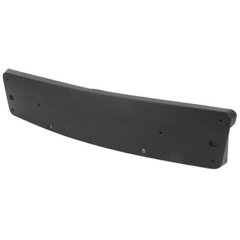 Support de plaque d'immatriculation pour pare-chocs avant noir