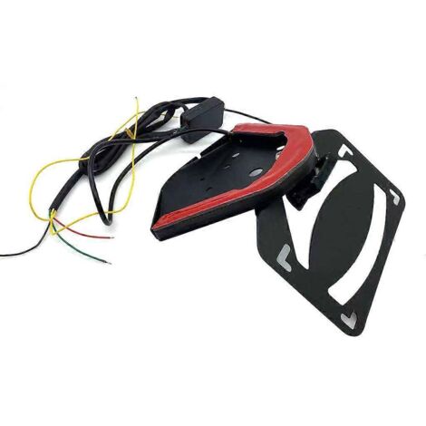Support de plaque d'immatriculation pour vélo, support de feu arrière compatible avec S1000RR