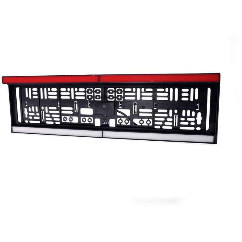 Support de plaque d'immatriculation WAS 2101 (l x h x p) 584 x 163 x 32 mm C580772