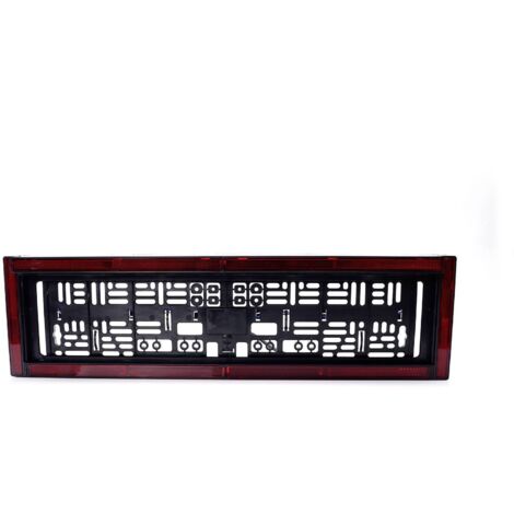 Support de plaque d'immatriculation WAS 2118 (l x H x P) 584 x 163 x 32 mm C580752