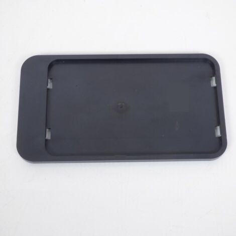 Support de plaque en plastique noir pour plaque 100x160mm moto