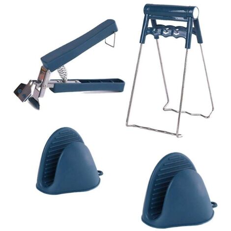 Support de plateau vapeur anti-brûlure en acier inoxydable pour usage domestique, lève-plateau antidérapant, pour bassine, objet décoratif.