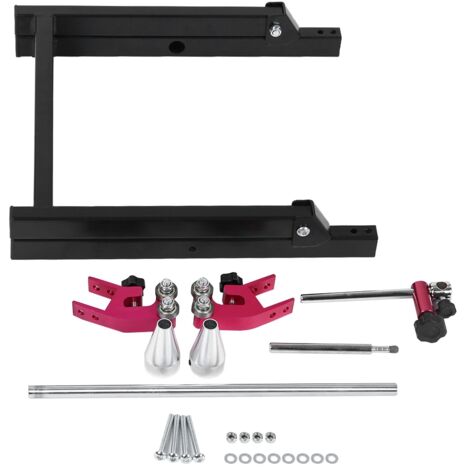 Support de pneu d'équilibrage de roue de moto pliable 5 " 23", équilibreur statique
