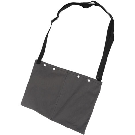 Support de Poche à Urine Réglable, Fixation pour Cathéter et Tube de Drainage, Double Poche Imperméable Gris