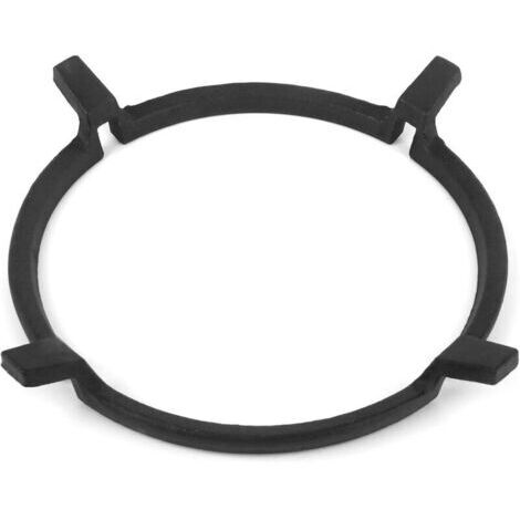 Support de Poêle à Wok en Fonte, Antidérapant Adaptateur Wok Gaz Bague Réducteur de Gaz en Acier Inoxydable pour Brûleurs, Plaques à Gaz, Cuisinières, Gaz Poêle Accessoires