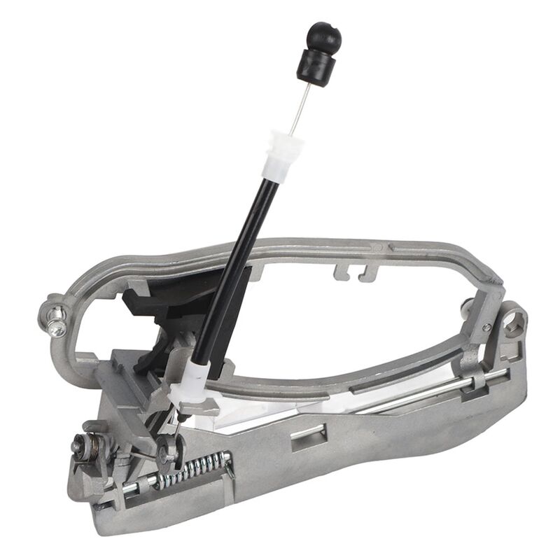 Eosnow Support de poignée de porte de voiture, botier de poignée pour X5 tout-terrain E53 (avant droit) 51218243616