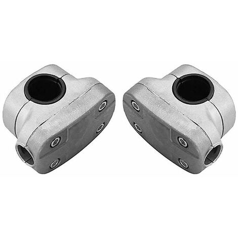 Support de poignée en aluminium avec collier de serrage pour débroussailleuse pour débroussailleuses automatiques Jskee de 26 mm