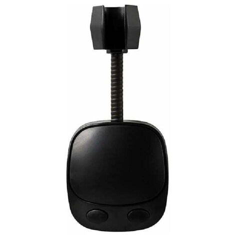 Support De Pomme De Douche Rotatif à 360 Degrés pour Salle De Bain sans poinçon Support De Montage à Ventouse Réglable Support De Douche Noir-Fei Yu