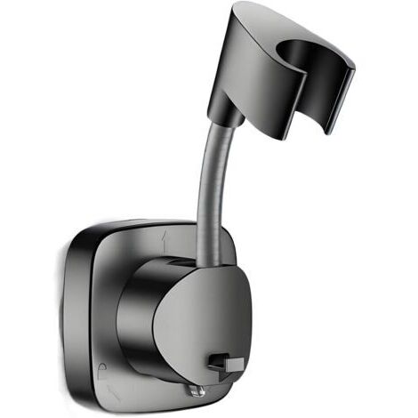Support de pommeau de douche à ventouse - Bras à ressort à angle réglable, support de douche à main amovible pour salle de bain et cuisine
