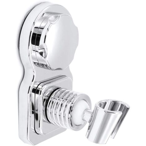 Support de pommeau de douche à ventouse, réglable à 360°, amovible et à poignée pour salle de bain