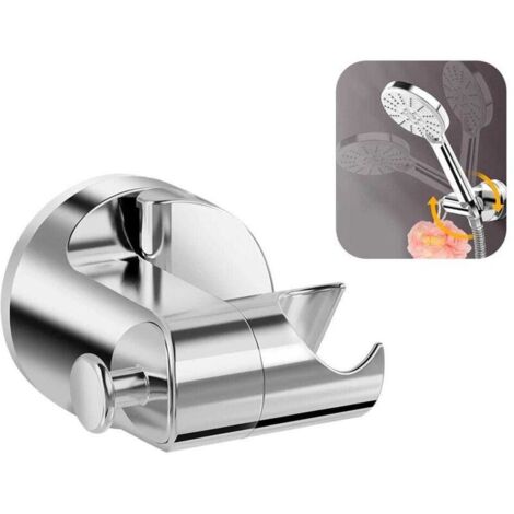 Support de pommeau de douche à ventouse - Support de douche à main - Sans perage - Support de pommeau de douche de rechange pour salle