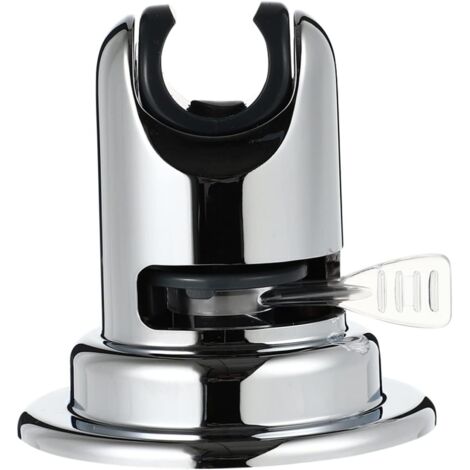 Support de Pommeau de Douche à Ventouse Support de Douchette Réglable Base pour Pommeau de Douche