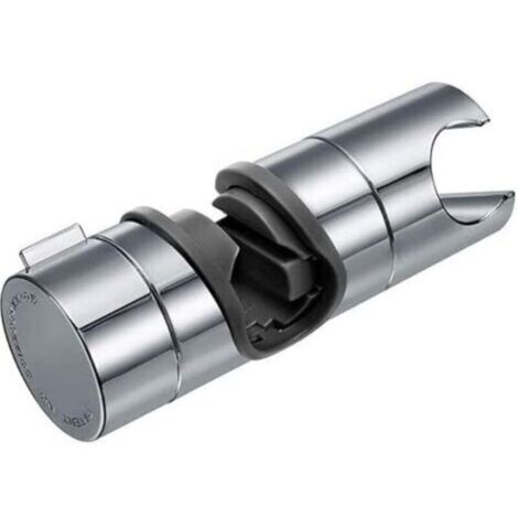 Support de pommeau de douche de remplacement , réglable, pour Dia. Rail coulissant de 18–25 mm, plaqué chrome