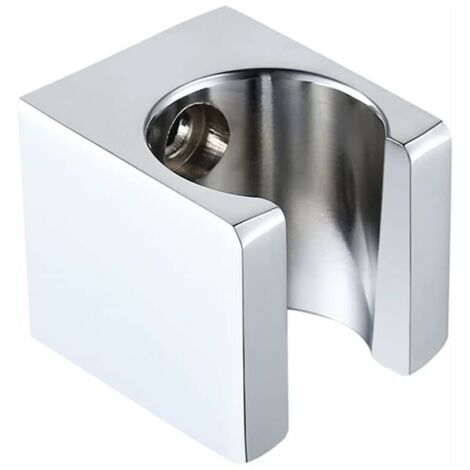 Support de pommeau de douche en laiton, fixation murale, chromé c107-ch