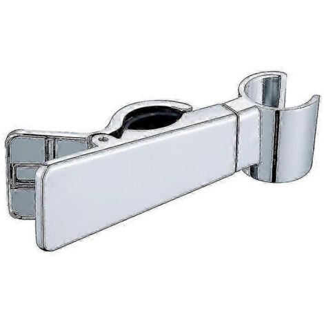 Support de pommeau de douche réglable universel pour tige de poussée de 22 à 25 mm, rotation à 45°